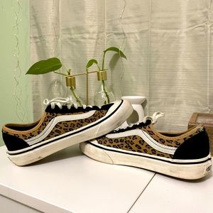 cheetah print vans